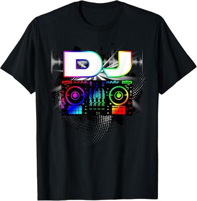 Dj Music Lover Music Player Sound Cool Funny Gift T-Shirt Unisex T-Shirt