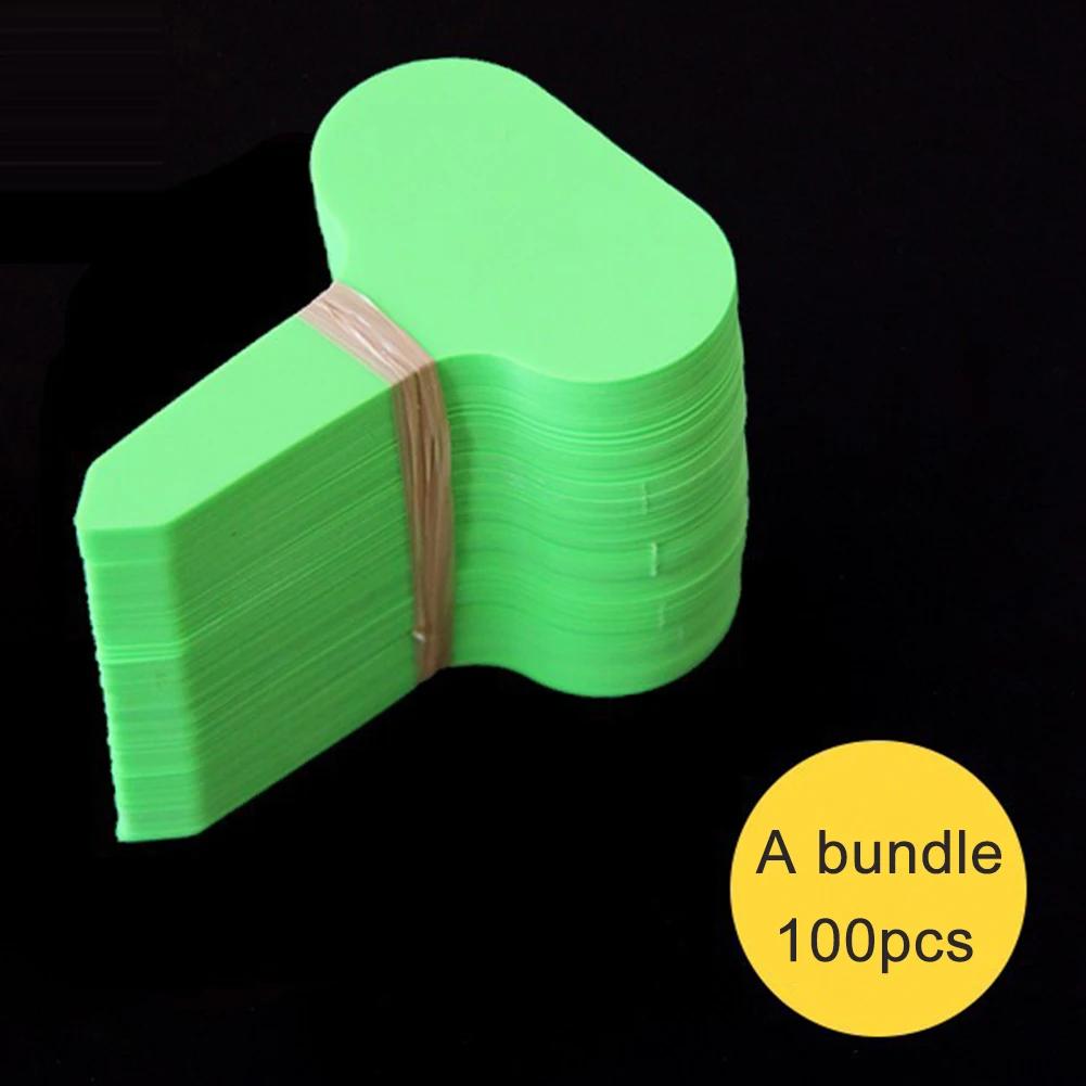 50/100Pcs Reusable Plastic Plant Markers T-type Tags Nursery Garden Decor Tags for Plants Flower Pot Tags Garden Supplies