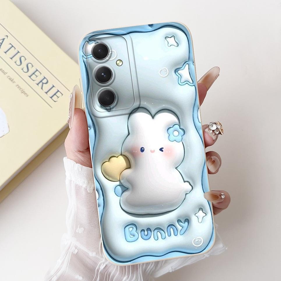 Case For Samsung Galaxy A55 A56 A54 5G Phone Cases Samsung A52 A52s A51 A53 Soft Silicone Cartoon Back Cover Camara Protection