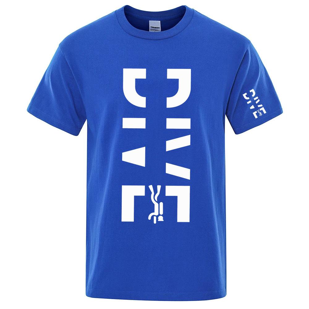 2026 Scuba Dive Unisexs Otong Shortsleeved Shirts Are Made Of Cotton And Are Suitable For Summer T Shirt