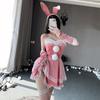 Christmas Dress Sweet Bunny Girl Costume Rabbit Woman Set Bunny Suit Sexy Lingeries Lady Cosplay New Year Maid Role Play Uniform