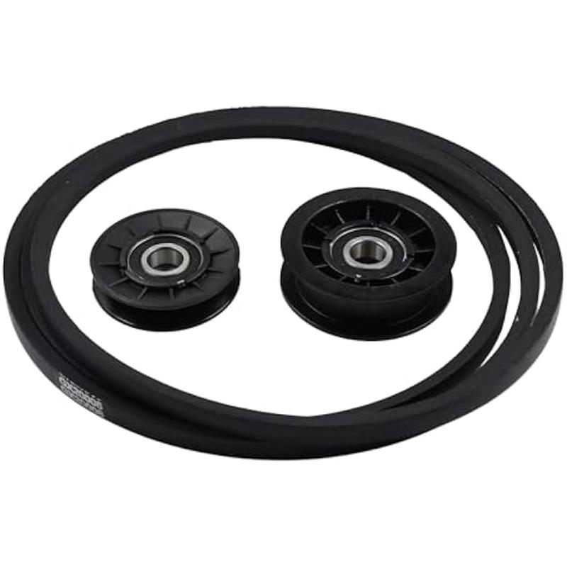AB34-GX20286 GX20287 Flat Idler Pulley With Drive Belt GX20006 For Lawn Mower 1760097 280-143 690409MA 280-097 265-186