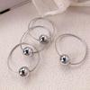 1/4 PCS Headwear Elegant Ball Designs High-End Headbands Korean Style Hair Rings Ultra-Bright Hairpins Simple Gold/Silver Headrope