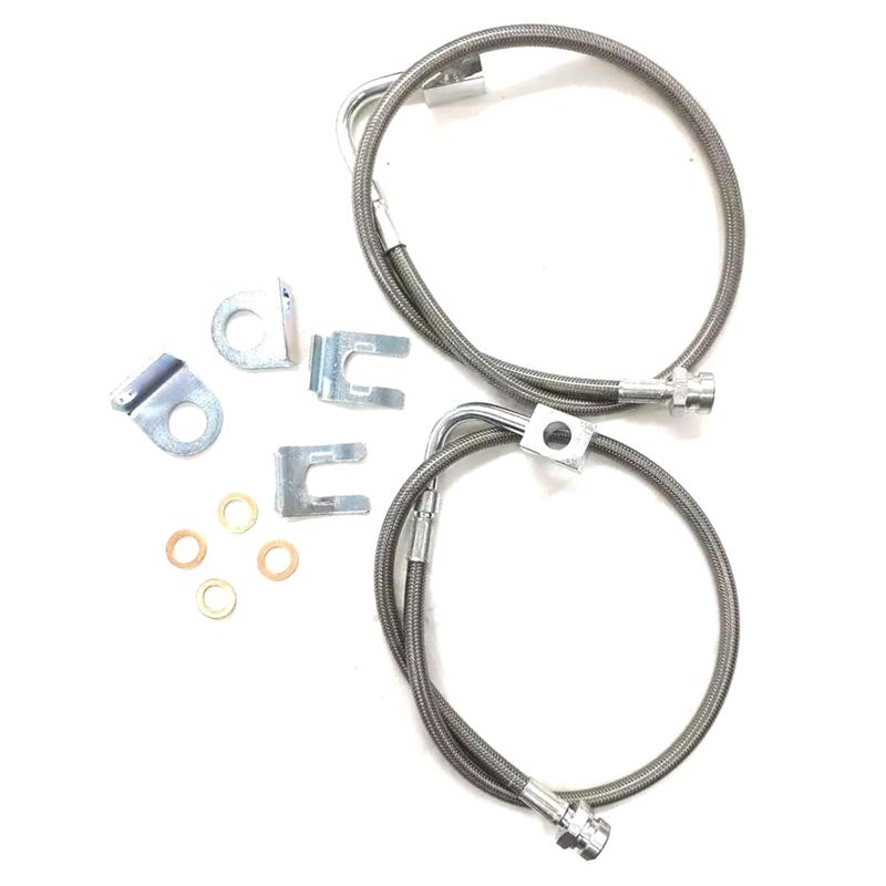 L37A-Extended Rear Brake Lines For Jeep Wrangler JK 2007-2018 4-6 Inch Of Lift 89708