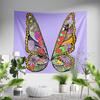 Aertemisi Butterfly Mural Nashville Tapestry Wall Hanging Art for Bedroom Living Room Decor College Dorm Party Backdrop Home