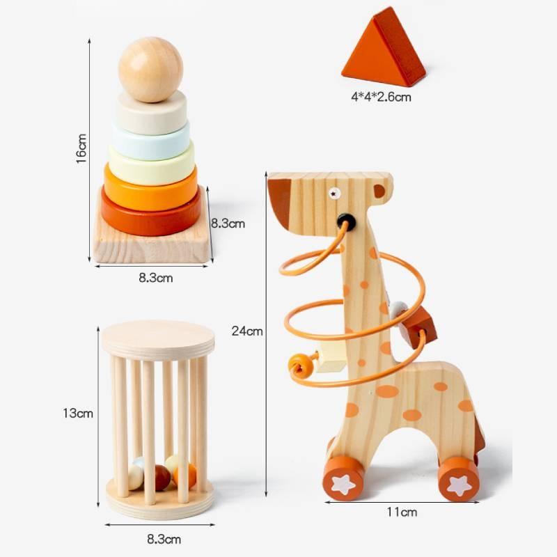 Wooden Musical Instrument Set For Kids With Educational Toy Features For Early Learning And Development