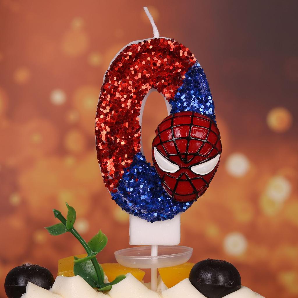 Digital Candle Birthday Little Celebration Cake Topper Decoration
