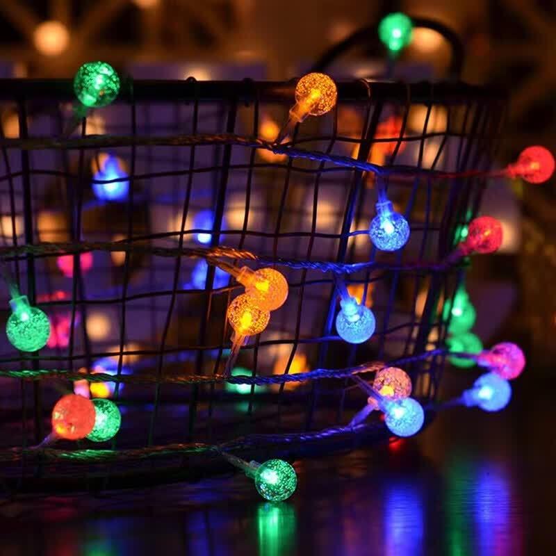 Enpufike LED Bubble Ball String Lights