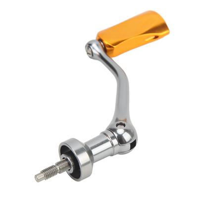 Fishing Handle Conversion Aluminum Alloy Fishing Reel Handle Grip Fishing Accessory for Fishing Enthusiasts Gold