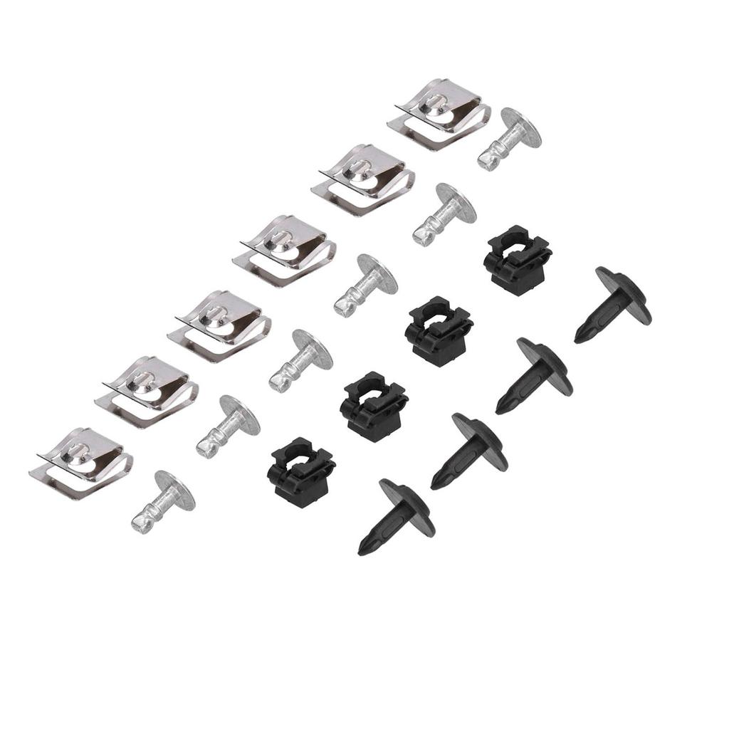 Engine Undertray Underbody Shield Fasteners Fixing Clips 4A0805163 Replacement for A3 A4 A6 A8