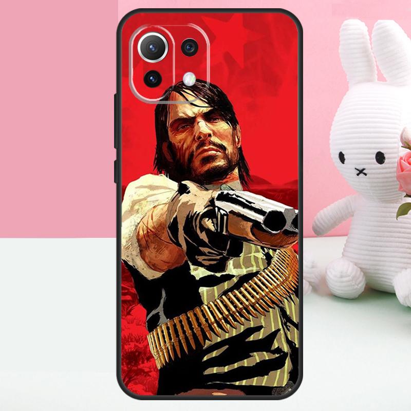 Red Dead Redemption 2 Funda For POCO F5 X3 X4 X5 Pro M4 F4 GT C40 F3 Case For Xiaomi 13 Lite 12 11T 12T Pro 12X