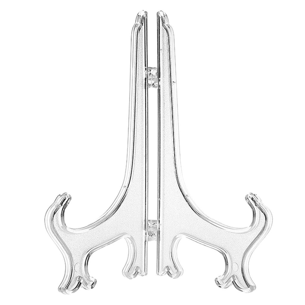 12pcs Plate Stands Iron Display Easel Photo Picture Bowl Dish Book Holders Frames