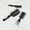 1/3 STÜCK Entwirrkamm-Set mit breiten Zinken für lockiges, welliges, dickes Haar, antistatisch, Massage, Salon, Friseur, Perücke, Styling-Werkzeug