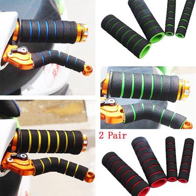 2 Pair Cycling Non-slip Soft Sponge Brake Clutch Lever Motorcycle Bike Handlebar Bicycle Grip Cover