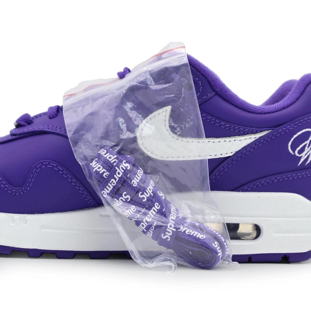 HF8813-500 Supreme Nike Air Max 1 '87 SP Fialové SS25 Týden 4 (pánské)