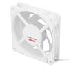 PWM PC Case Fan White MFDB Hydraulic Bearing 2200RPM Intelligent Temperature Control 7 Blades 4 Pin