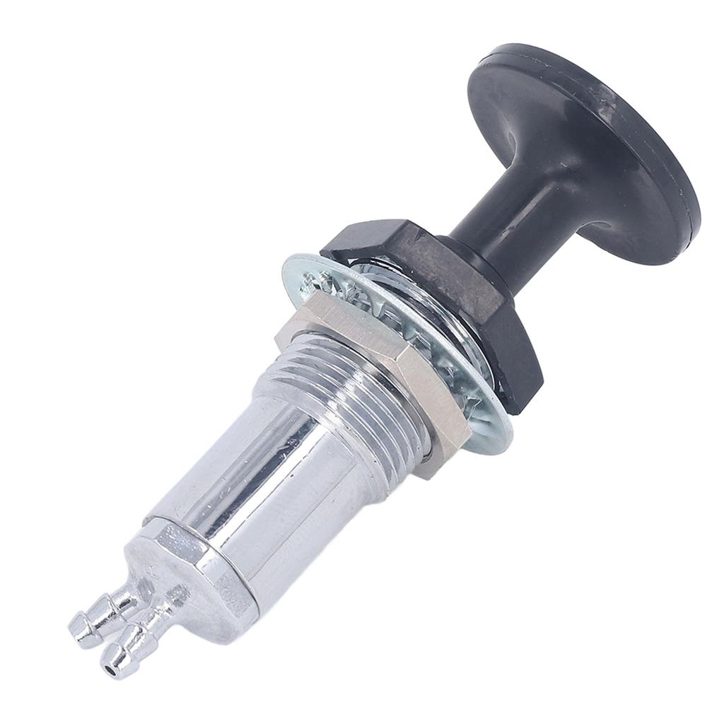 Fuel Plunger Primer Pump Kit Replacement for Cat for Polaris for SkiDoo Metal Fuel Plunger with Hose Tee Adapter