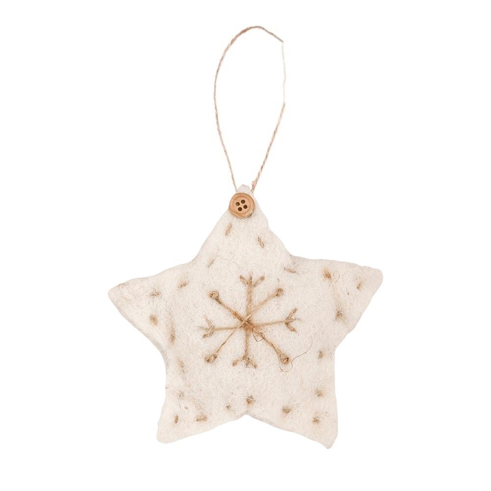 Creative Christmas Hanging Decoration Felt Fabric Colorful Felt Christmas Hanging Pendant Plush Handmade