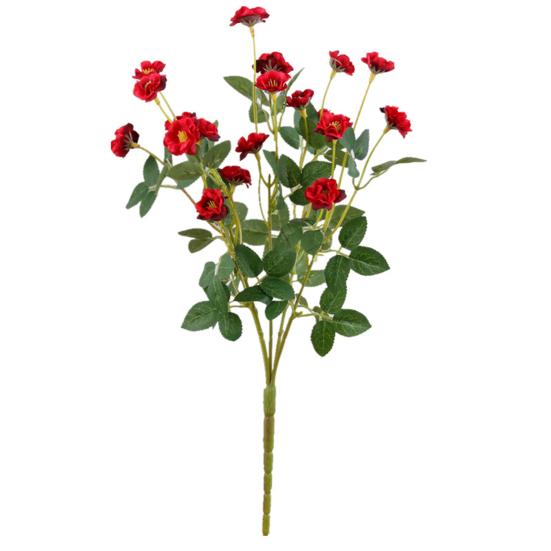 1 Bunch Artificial Flower Realistic Looking Decorative Eco-friendly Romantic Artificial Bouquet DIY Wedding Table Floral Decoration