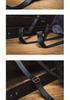 Unisex Non-Slip Retro Leather Suspenders for Pants
