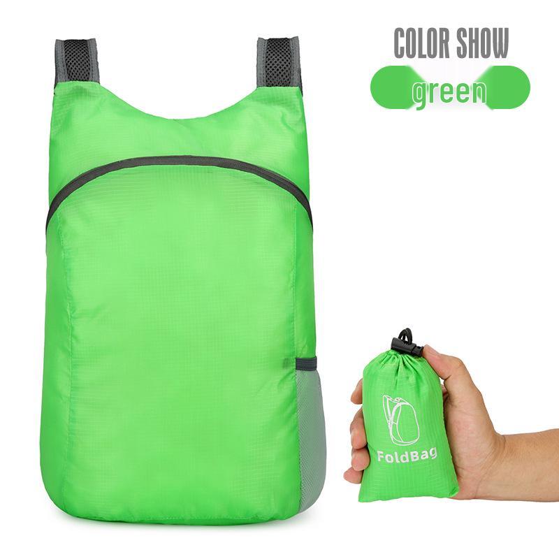 Lightweight Foldable Backpack with Custom Logo - Perfect for Travel, Advertising, or School