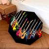 1PC electric guitar Umbrella Portable Folding Umbrella Iron Frame Hole Bone Structure Outdoor Home Umbrella A14