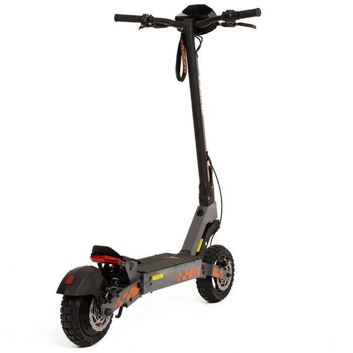 KuKirin G2 - Faltbarer Elektroroller - 10" Räder - Spitzenleistung 800W Motor - 48V 15Ah Batterie - Reichweite 55KM – Schwarz