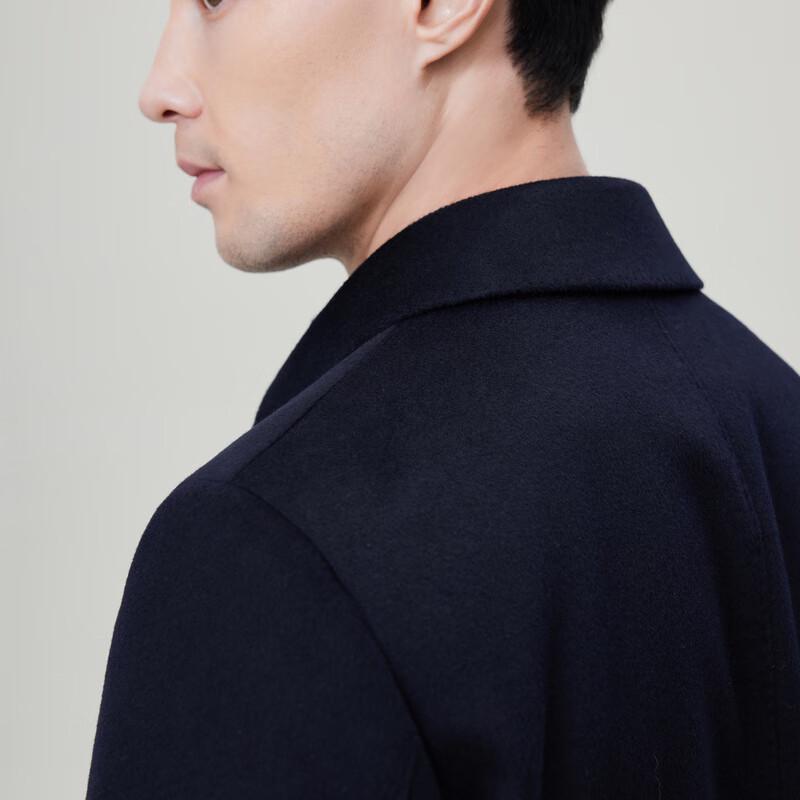 EMZ Men's Autumn/Winter Wool Overcoat 9D7708212