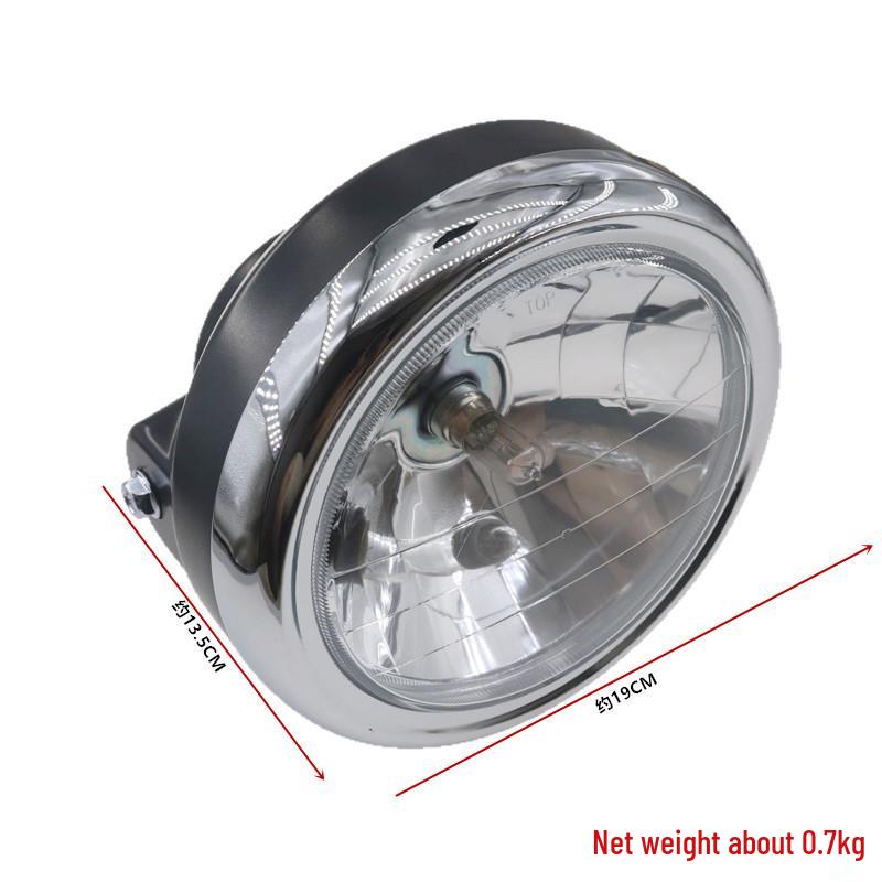

Applicable EN125 Series Motorcycle Round Headlight GT125 Assembly