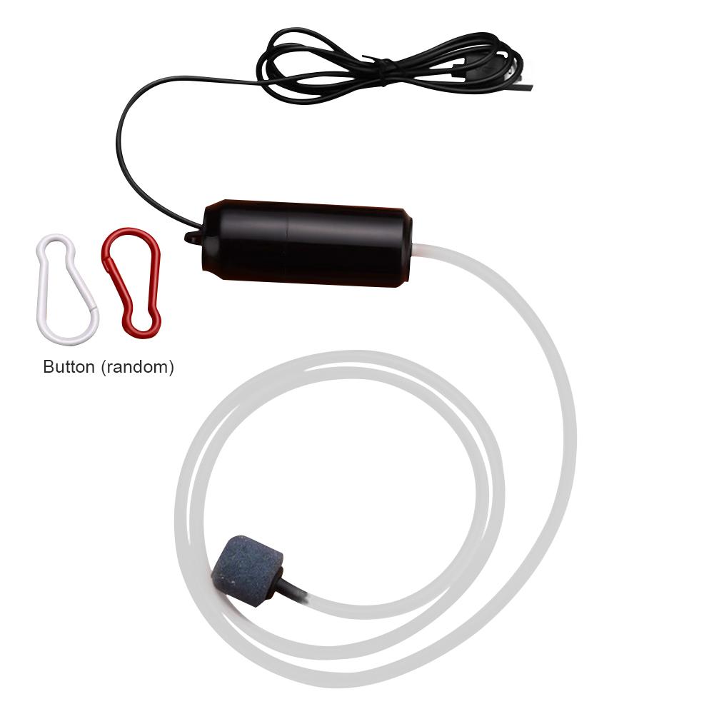 

Мини Аквариумный Кислородный Насос Бесшумный Нагнетатель Портативный Аэратор для Аквариума Аксессуары для Аквариума Рыбный Воздушный Насос с Зажимом Случайного Цвета чёрный