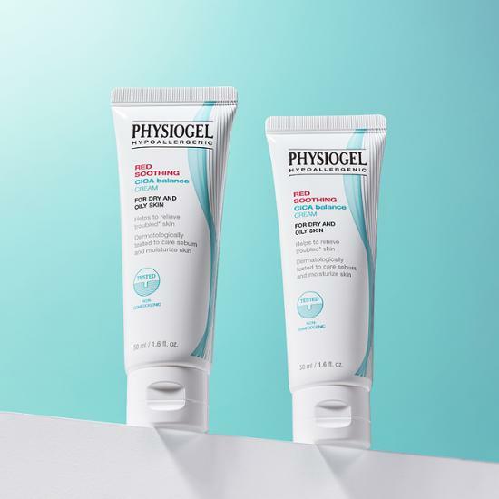 

PHYSIOGEL Red успокаивающий крем Cica Balance, двойной набор 50 мл