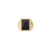 Africa Map Ring Black Oil Drop Charm Fashion Gold Color Jewelry Men Women Gifts Nigeria Ghana Congo Wedding Gifts Birthday Party