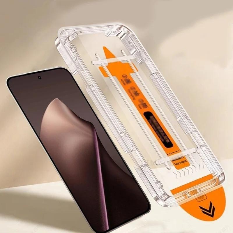 Ultra HD Przezroczysta Folia Ochronna ze Szkła Hartowanego Dla Xiaomi 15 14 Ultra 13 T/Pro Instalacja Jednym Kliknięciem Bez Pęcherzyków Zestaw Ochronny Bez Pyłu