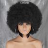 XNRAN Afro Women Kinky Curly Wigs for Black Women Short Curly Afro Kinky Wig Bouncy Huge Fluffy Puff Wigs Synthetic Fiber Wig