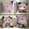 Nicole Zenless Zone Zero  Square Double-Sided Printed Pillow Case Sofa Cushion Cover Bedroom Bedside Decor