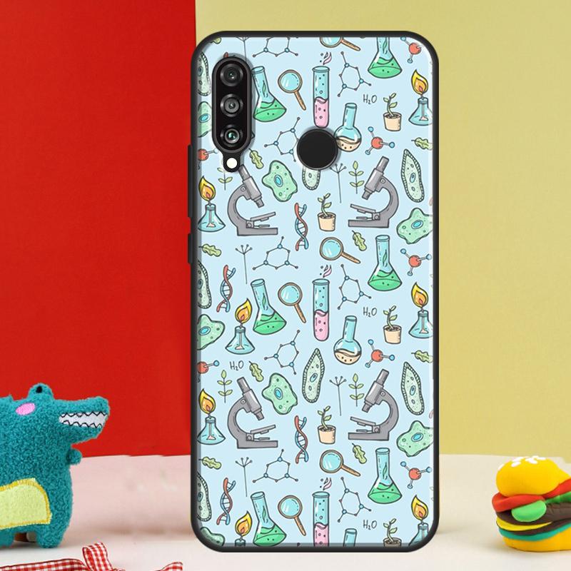 Biology and Chemistry For Huawei Nova Y91 Y90 Y60 Y70 Y72 Y61 9 10 SE 12i 12s 11i 5T P60 Pro P20 P30 P40 Lite Case
