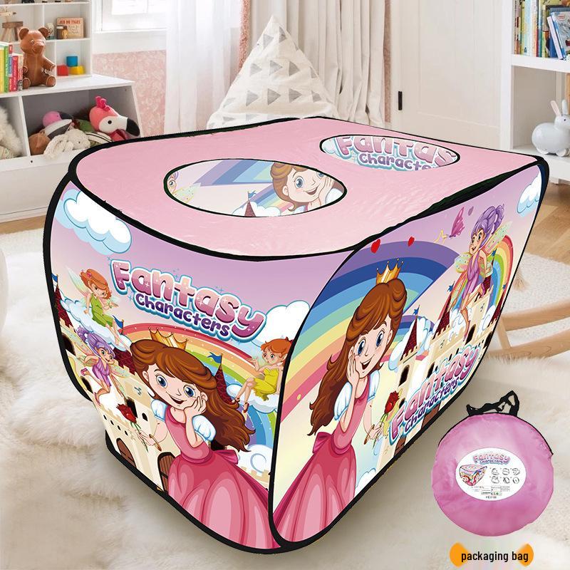 Children's Outdoor & Indoor Pop-up Play Tent - Cartoon Bus Theme