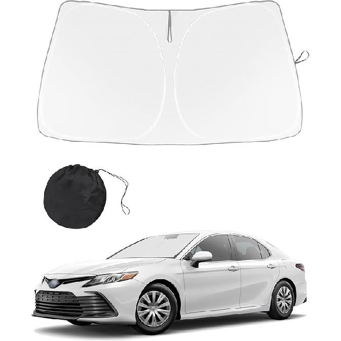 Μπροστινό σκίαστρο παρμπρίζ συμβατό με αξεσουάρ Lexus RX 2023 2024 - 210T διπλής στρώσης πτυσσόμενο μπροστινό προστατευτικό αντιηλιακής προστασίας