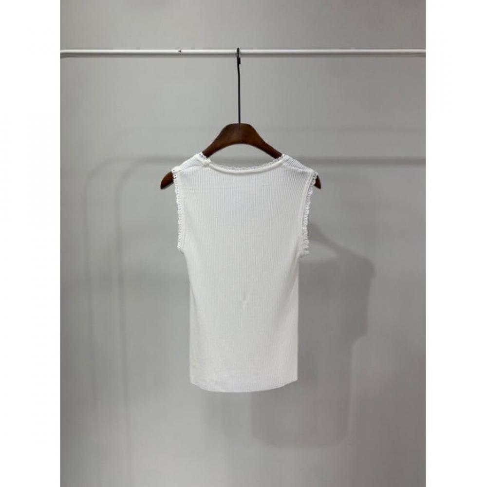 C S In The Room Nia laCe U neCk SleeveleSS Knit 3 Color