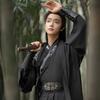 Chinese Song Dynasty Style Hanfu For Men, Daily Embroidered Two-color Handsome Hanfu Suit For Men