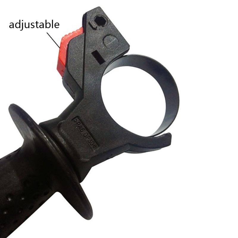 Adjustable Electric Hammers Handle 210mm Long Inner Ring 46- 52mm Impact Handle of Impact Drill Hammers Accessories