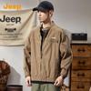 Jeep Men's Loose Fit Workwear Denim Jacket