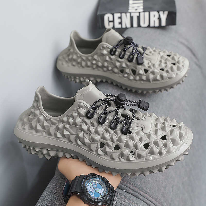 Fashion With Lacing Flat-heeled Sandal Sea Shoes For Man Beach Water Slippers Sneakers Sport Vip Link Fitness 2025g Shose Promo