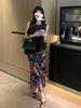 Miyake Pleated Women's Summer Two-Piece Suit - Elegant Age-Reducing Set