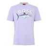 BOSS Mens Fish Cotton T-Shirt