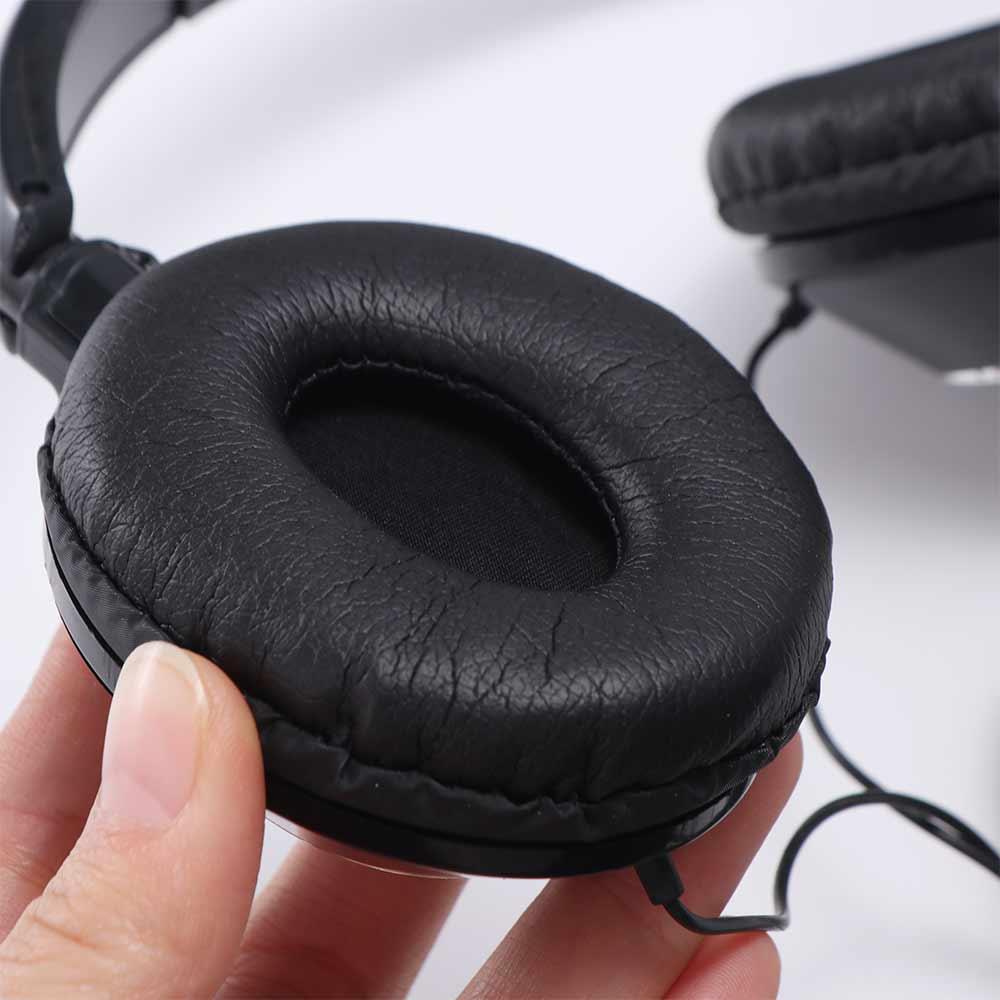 HiFi Sound Wired Headphones Flexible Foldable Headphones  for Mobile Phone/Tablet/PC/Computer