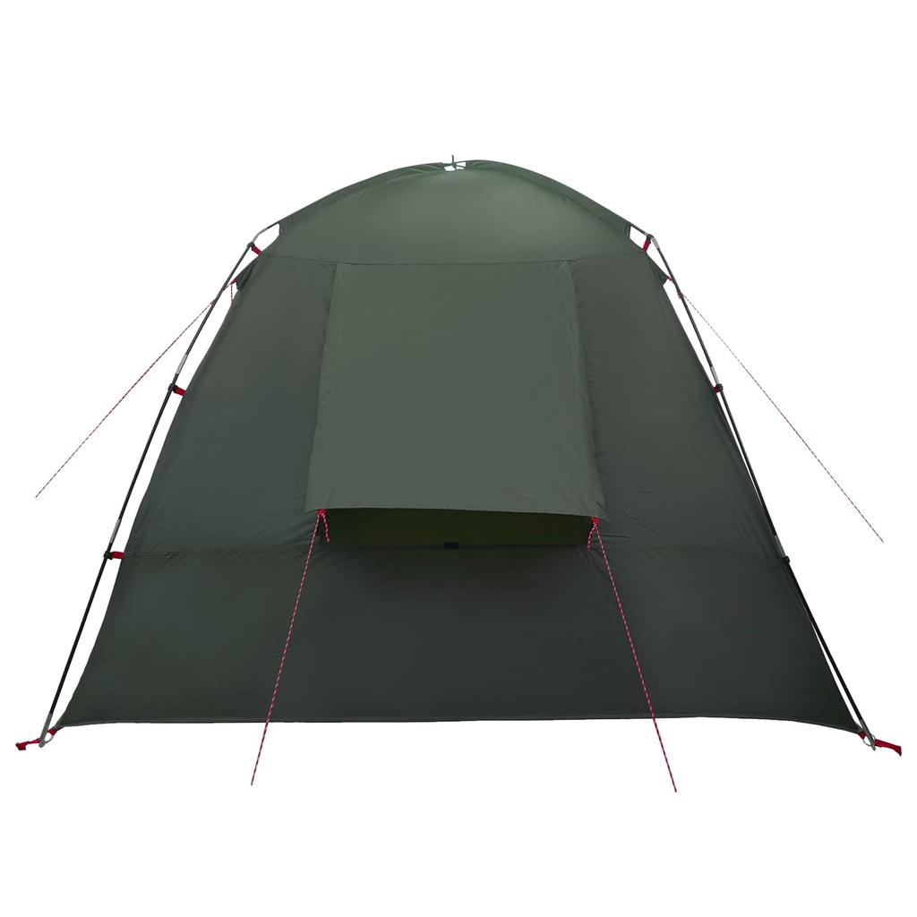 Cabin Tent with Roof Olive Green 210 x 210 x 138 cm Polyester