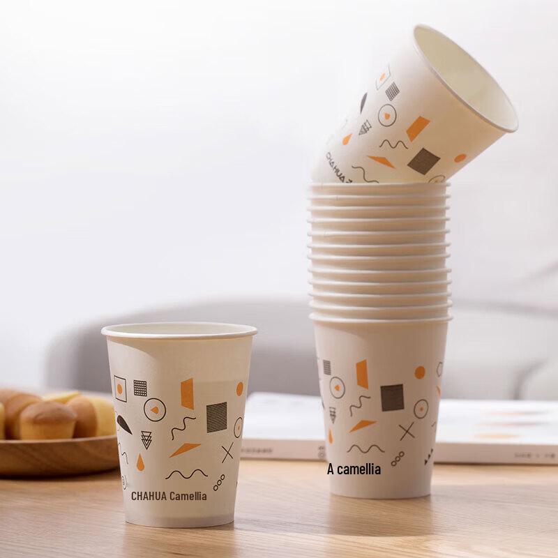 CHAHUA 3102-D Medium Disposable Paper Cups