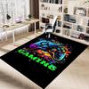 1PC Gaming Controller Extra Large Non Slip Floor Carpet, Office, Family, Bedroom, Studio Large Area Rug Indoor Rugs