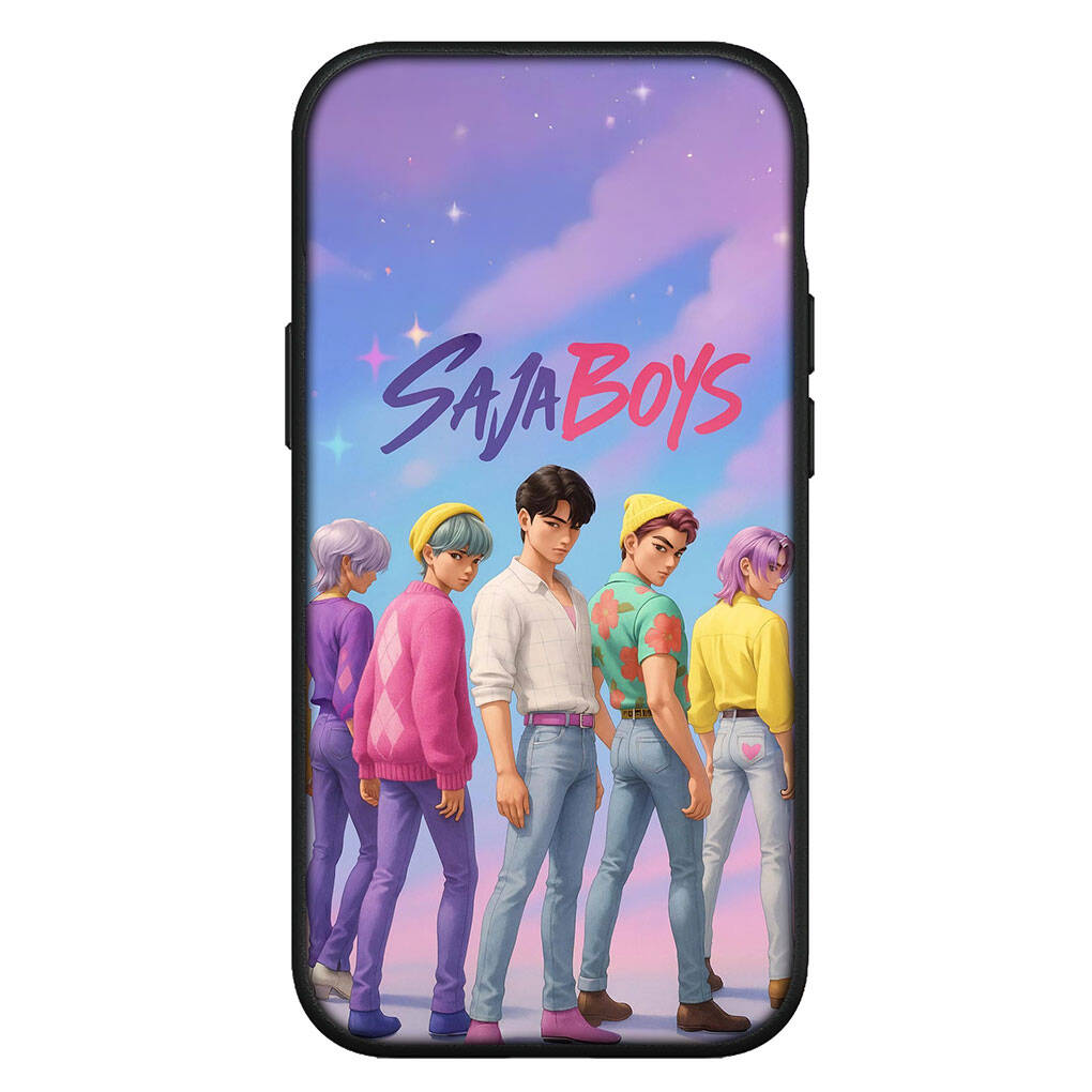 for iPhone 17 16 15 Xiaomi Poco F7 F8 X7 C85 C75 C71 M8 Redmi Note 14 13 12 11 Pro Max 14C 13C 15C A3 A4 Phone Case KPop Saja Demon Boys Hunters Cover